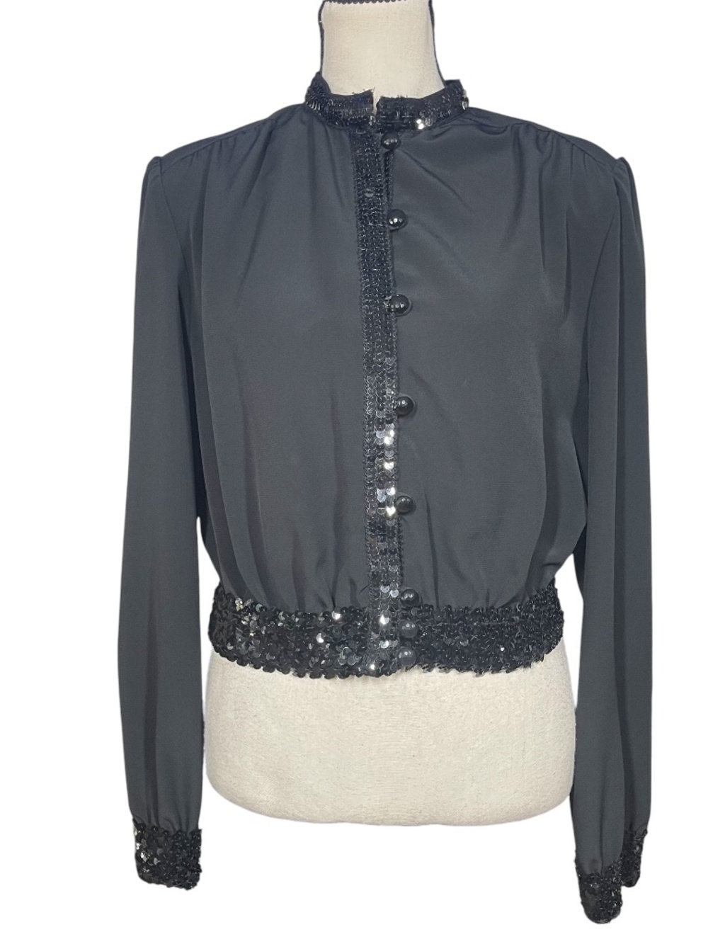 Three Flags Sequin Blouse